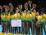 As meninas do Brasil são campeãs olímpicas no vôlei feminino e Ganham OURO!!!!